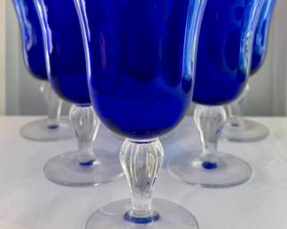 (6) Wine Goblets