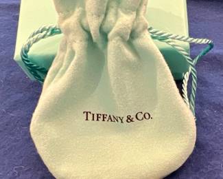 Tiffany & Co. Sterling Dogwood Earrings