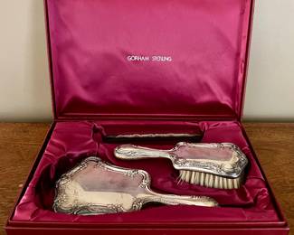 Gorham Sterling Vanity Set