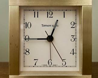 Tiffany & Co. Desk Clock