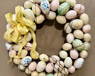 Easter Egg Wreath