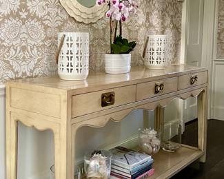 Hickory Chair Console Table
