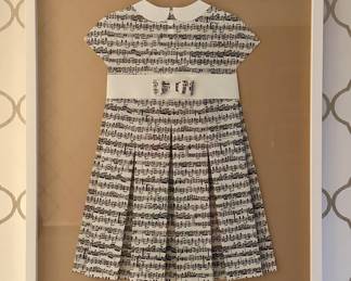 One King's Lane Folded Origami Dress 