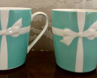 (2) Tiffany & Co. Mugs