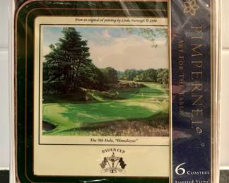 New Pimpernel Ryder Cup Coasters 