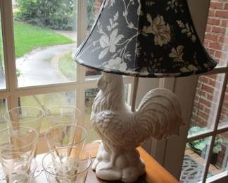 Rooster Lamp