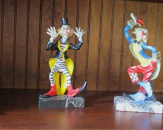 Italian Clown Figurines