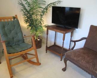 Vintage Rocker...Chair...TV...