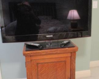 TV...Wooden Cabinet
