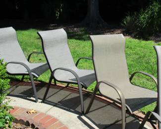 Outdoor Set 3 chairs