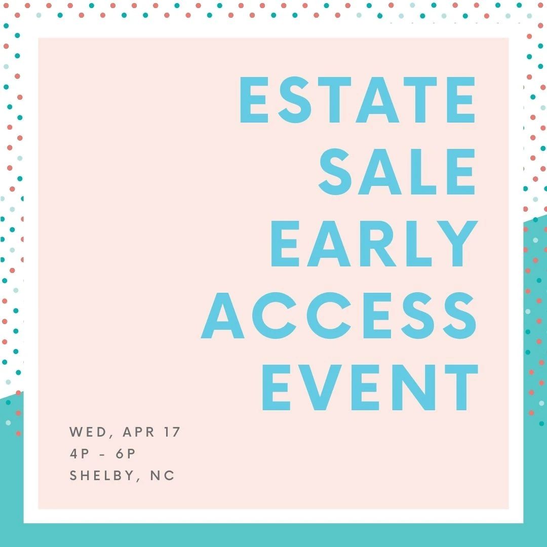 PURE & SIMPLE ESTATE SALE Cornelius, NC... starts on 5/22/2024