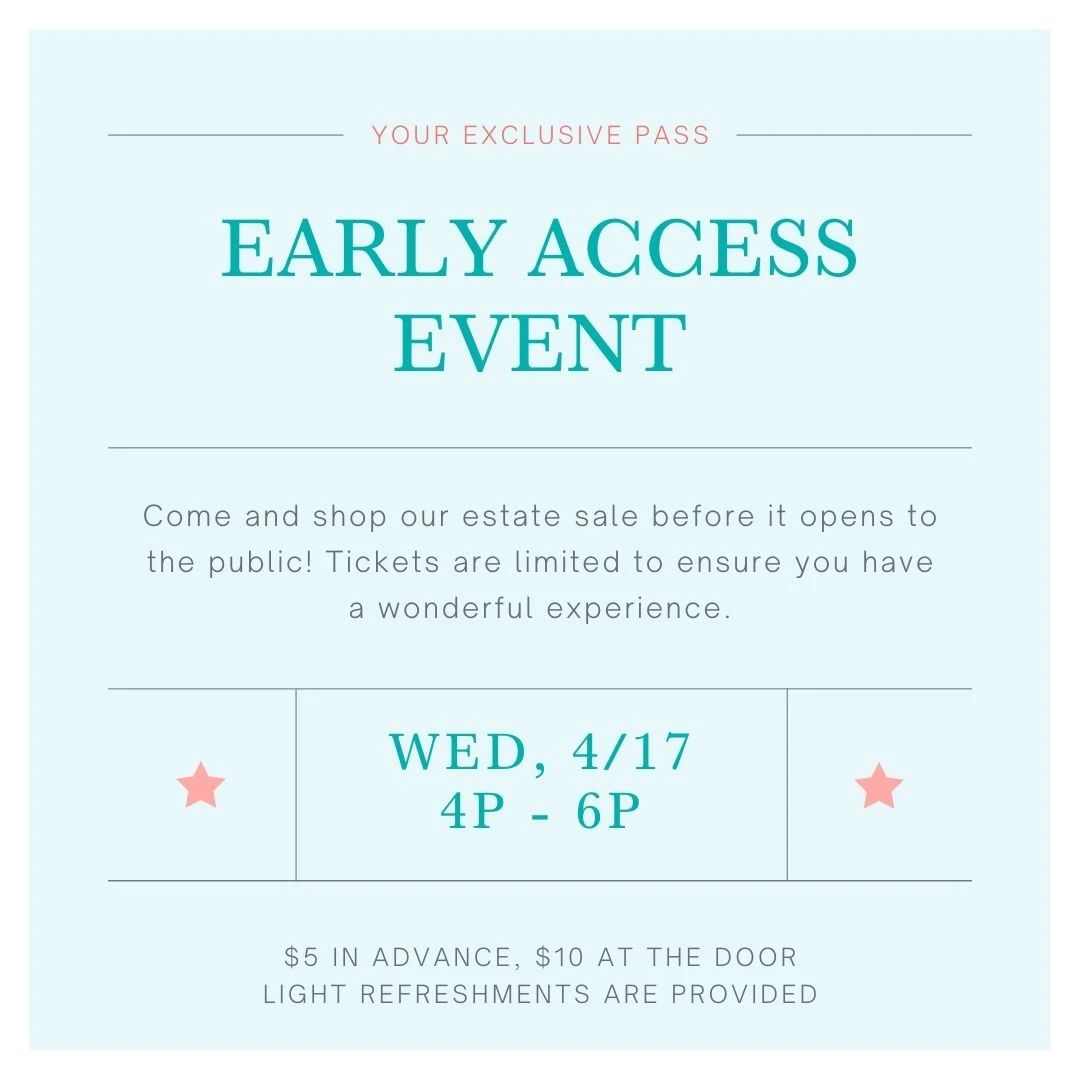 PURE & SIMPLE ESTATE SALE Cornelius, NC... starts on 5/22/2024