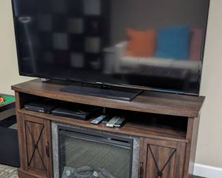 Electric Fireplace TV Stand