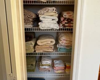 Lots of linens