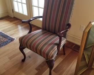 Upholstered arm chair