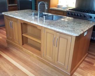Wood-Mode kitchen cabinetry - kitchen island