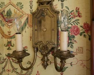 Double wall sconce - two available