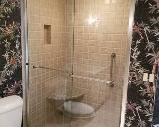 Glass shower doors - multiples available