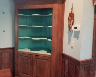 Large corner cupboard