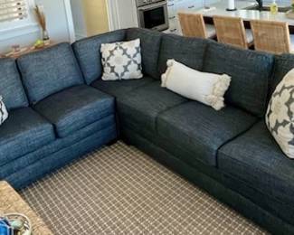 Huntington House queen sleeper sofa & sectional. Nearly new!
