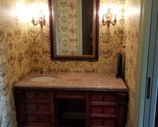 Vanity mirror & lights