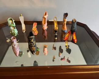 small figurine collectible shoes women high heels