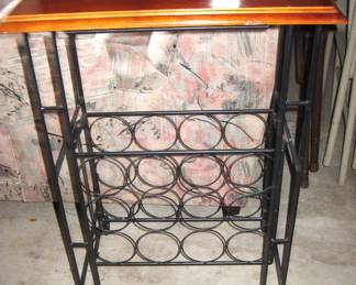 WINE RACK TABLE