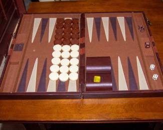 Backgammon board