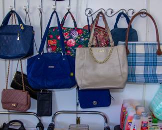 Assortment of gorgeous purses 