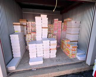 Huge amount of slabs inventory and raw cards 