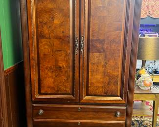 Found at Playing Hookey Antiques, Large Vintage Bookcase with Drawers
