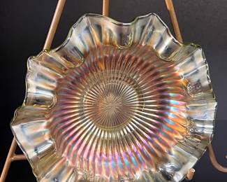 Found at Playing Hookey Antiques, 1920’s Fenton Carnival Glass Bowel