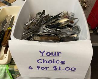 Assortment of Flatware