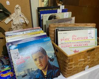 ELVIS, Pink Panther and other vintage vinyl