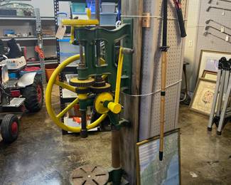 Antique Drill Press Restored