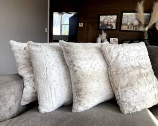 Plush Throw Pillows