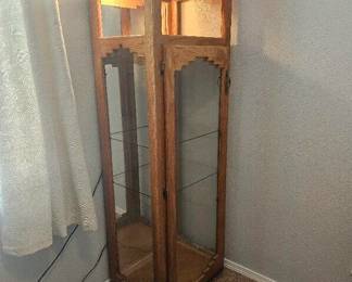 South Western Curio Cabinet- Must Pick Up & Transport (In a different location)