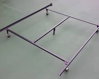 New queen size mattress frame, still in box.