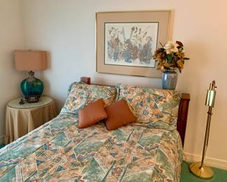 Mid-century full size bed