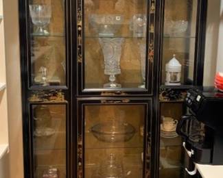 Asian Inspired China Cabinet
