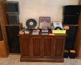 Kenwood and Bose Speakers