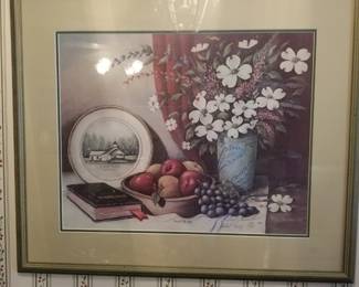 "Fruits of Life" print by Fred Thrasher 