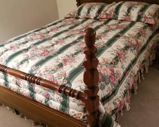 MCM full size bed includes mattresses. 