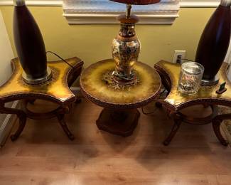 Three piece table set