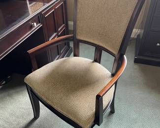 Another view of the wood armchair