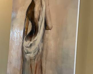 Large canvas of woman