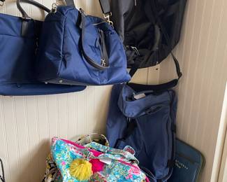 Travel totes and luggage