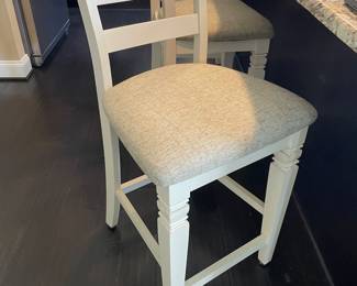 Another view of the counter-height stools