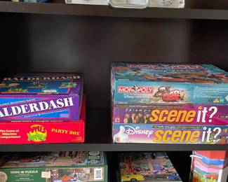 Games, poker chips, and puzzels