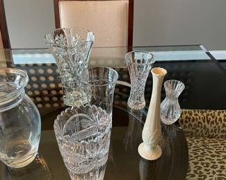 Crystal vases: Waterford, Lenox, and more